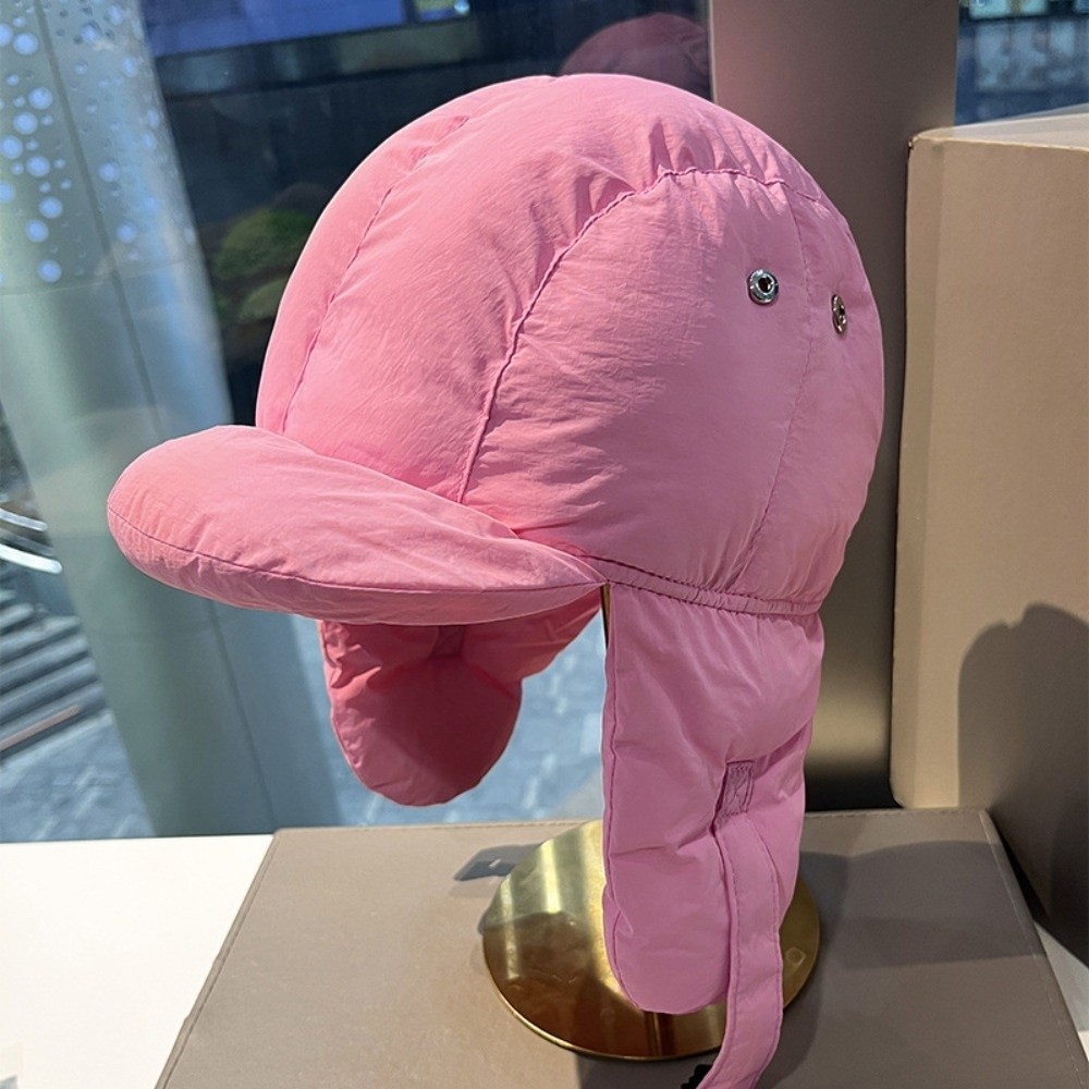 Einfarbige, gepolsterte Bomber – Winter Trapper Hat Bewertung und Preis
