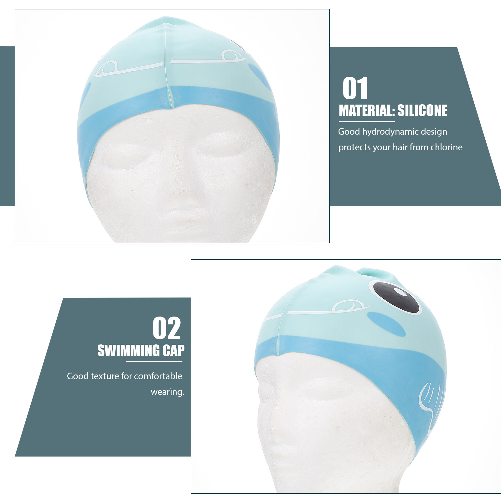Kinder-Schwimmkappe aus Siliko – Swim Hat Silicone Bewertung und Preis